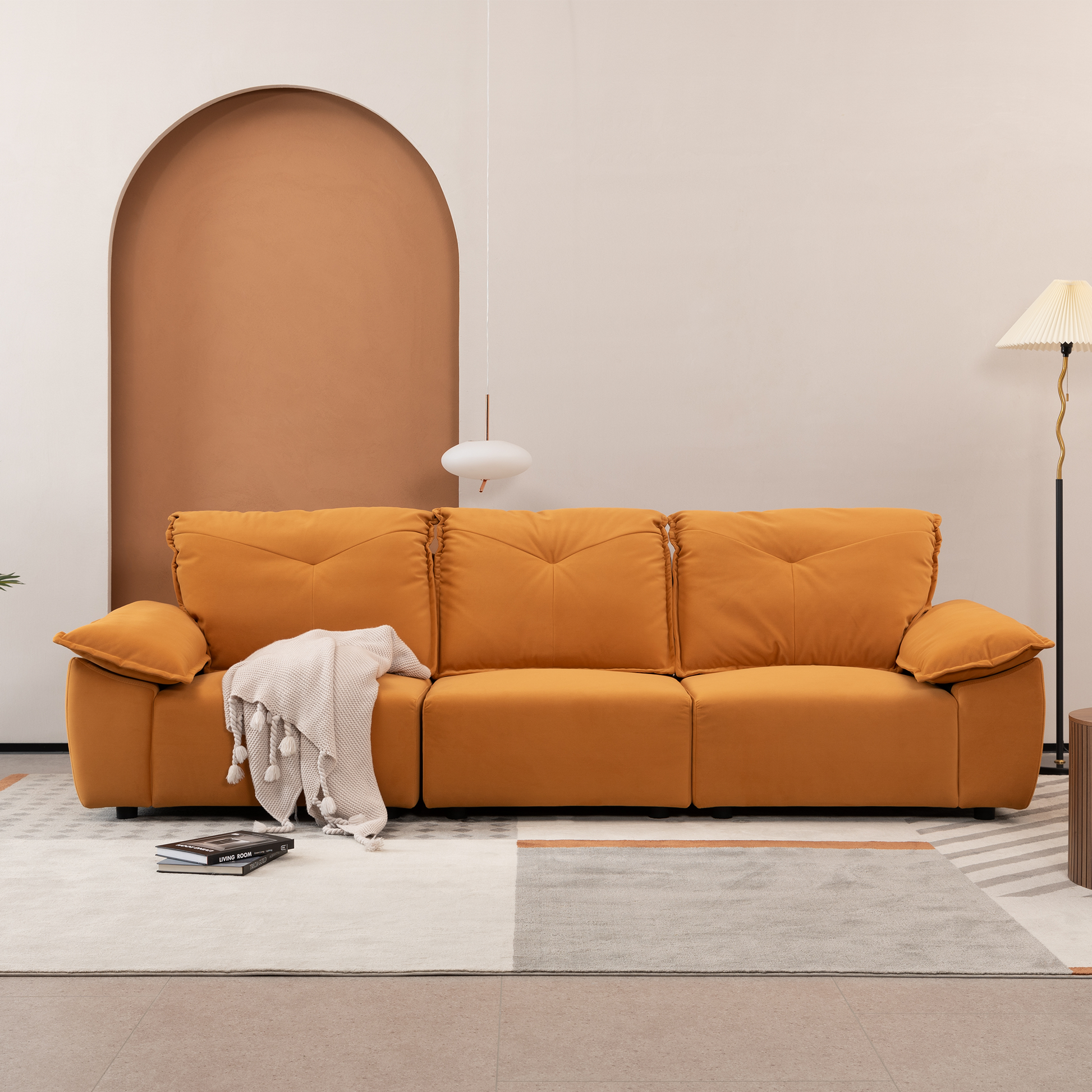 CozyEase 3-Seater Sofa