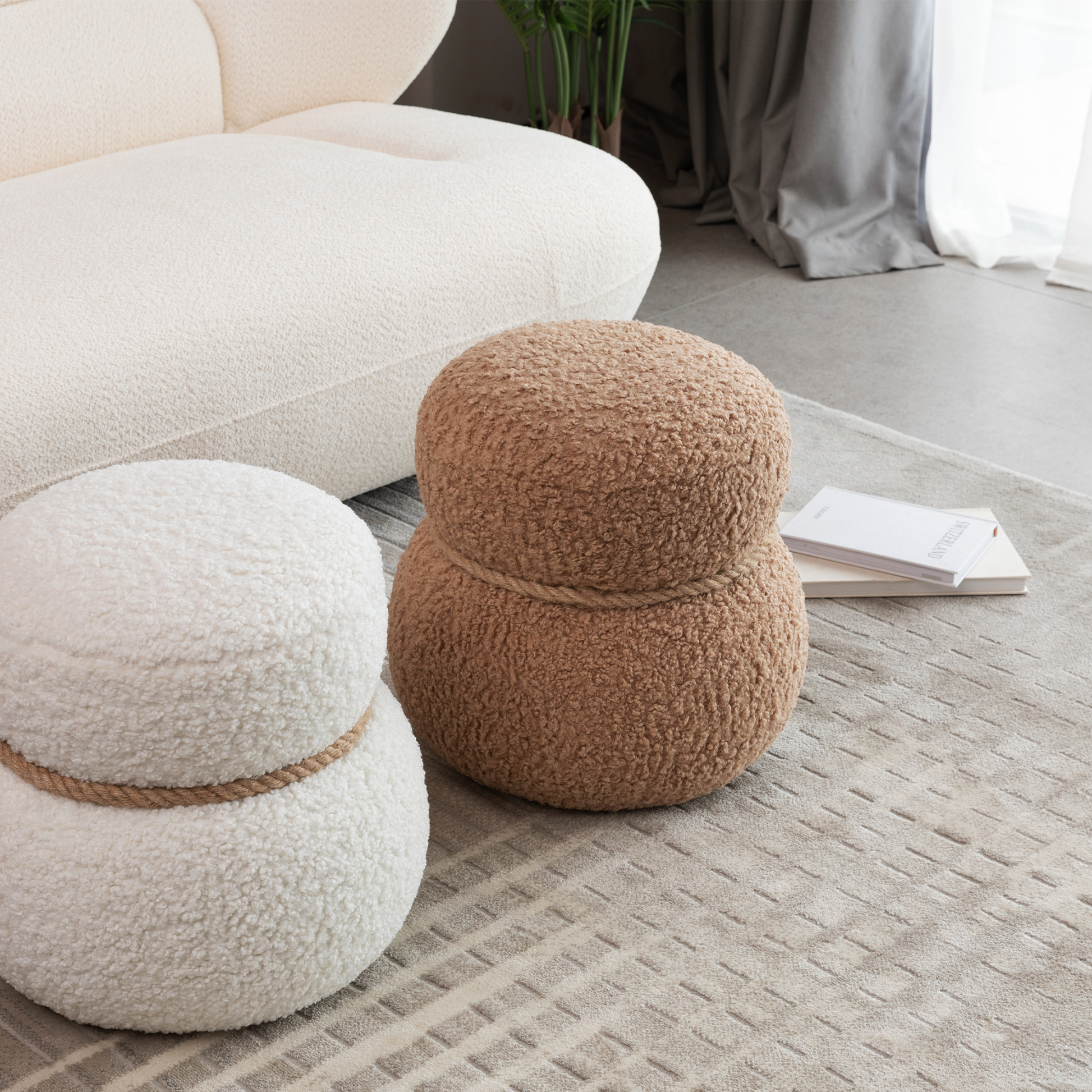Snowman Stool