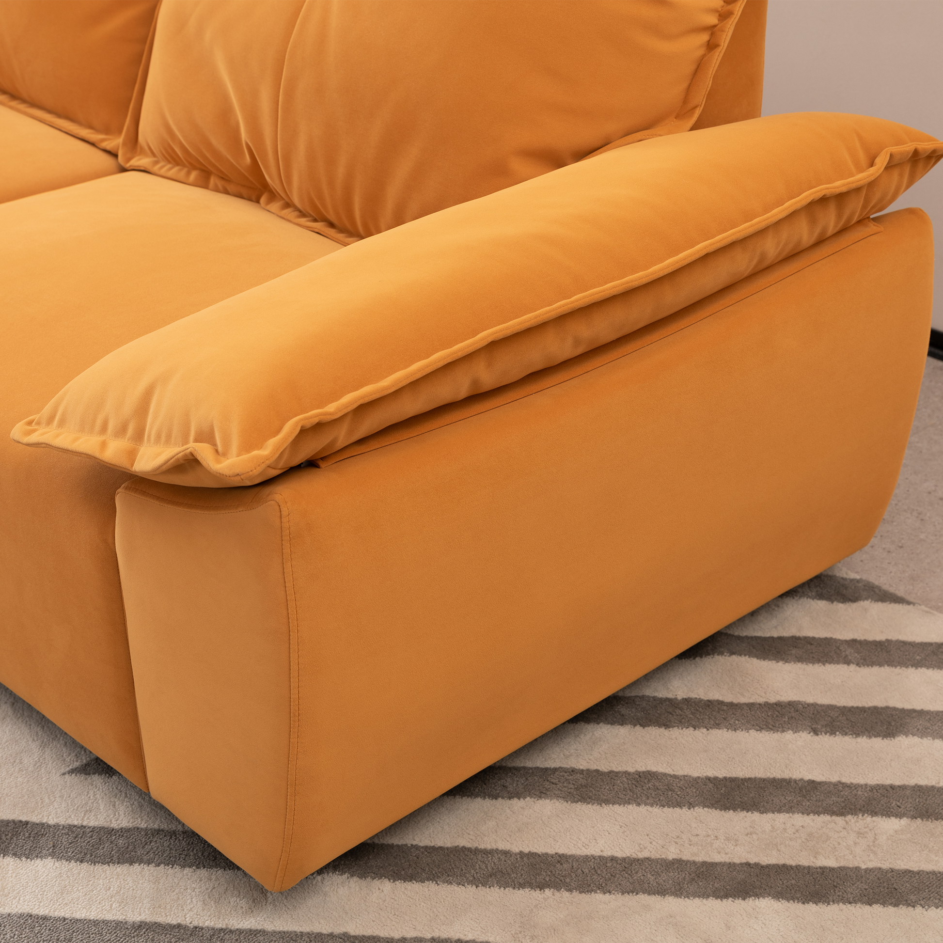CozyEase 3-Seater Sofa
