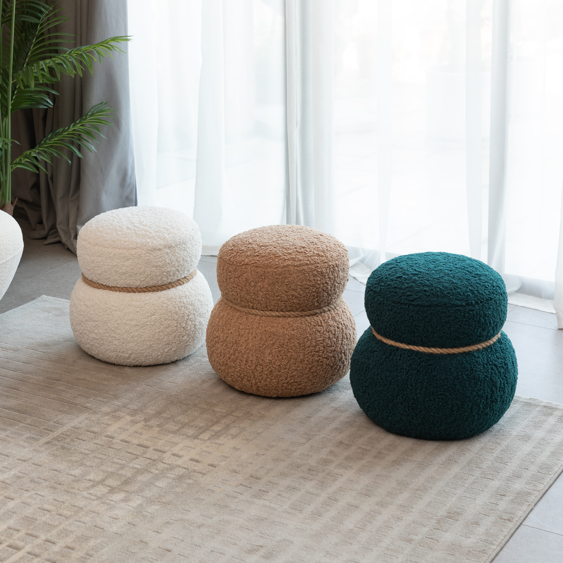 Snowman Stool