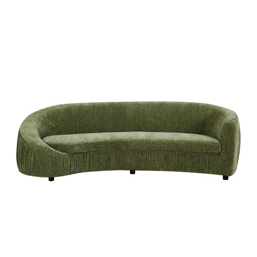 Asymmetric wraparound sofa