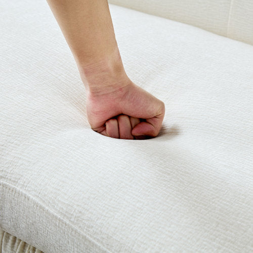 Asymmetric wraparound sofa