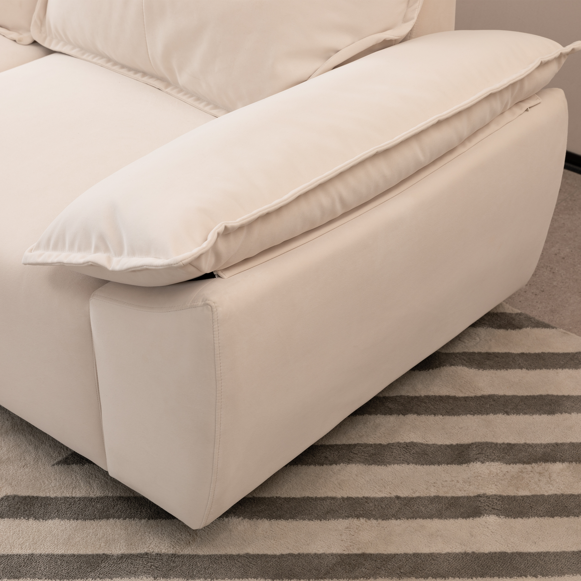 CozyEase 3-Seater Sofa
