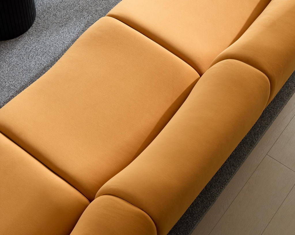 Bamboo Like Sectional Sofa