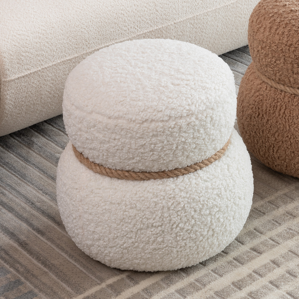 Snowman Stool